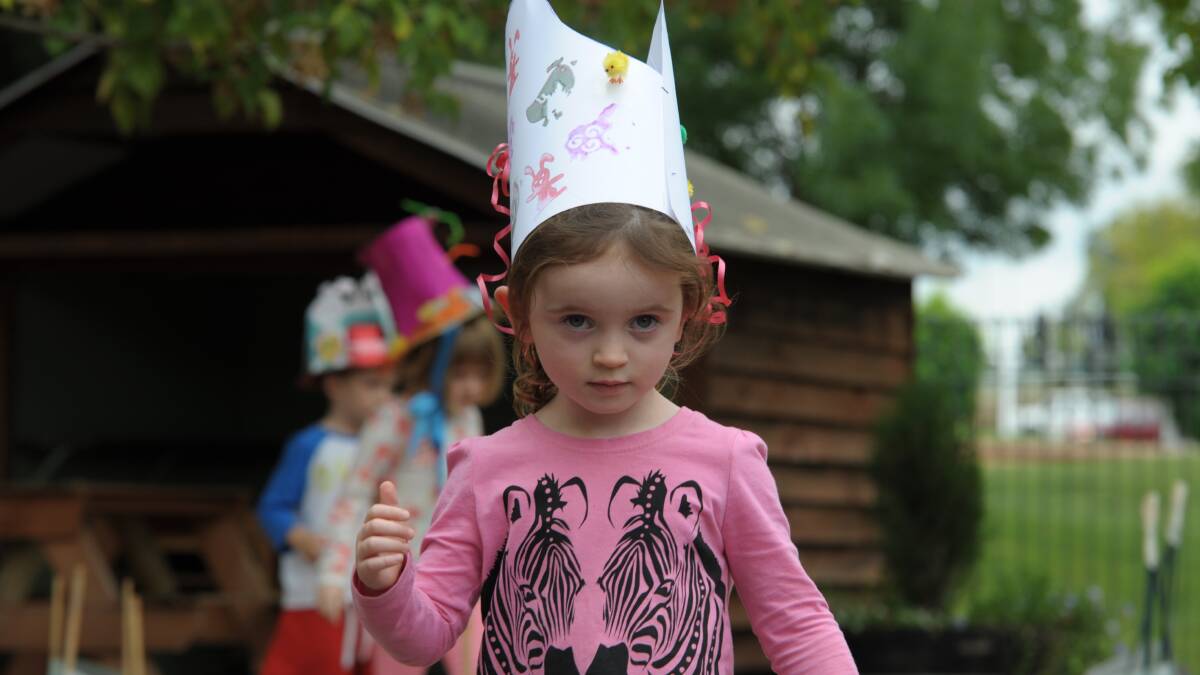 EASTER HAT PARADE: Scallywags Child Care Centre. Photo: ZENIO LAPKA.