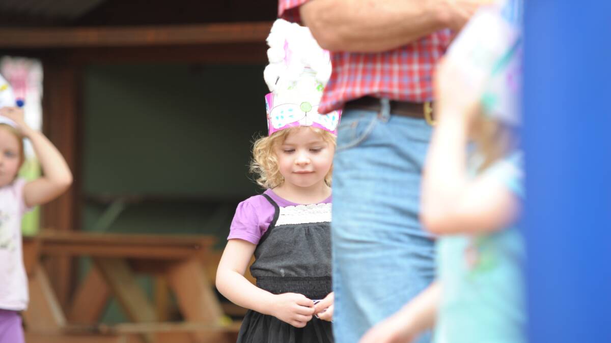 EASTER HAT PARADE: Scallywags Child Care Centre. Photo: ZENIO LAPKA.