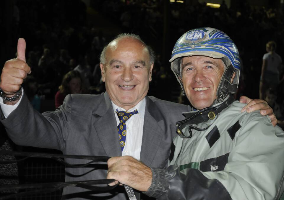 Owner, Theo Papadopoulos with Driver, John McCarthy