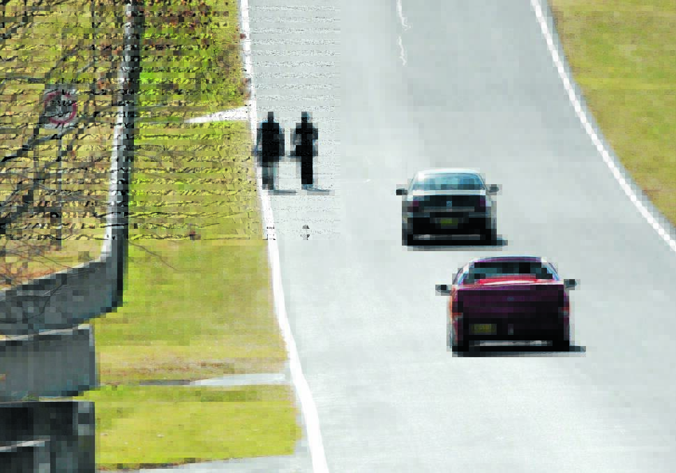WALKER SAFETY: Bathurst Regional Council is hopeful its application to Roads and Maritime Services for a pedestrian safety program at Mount Panorama will be successful.
