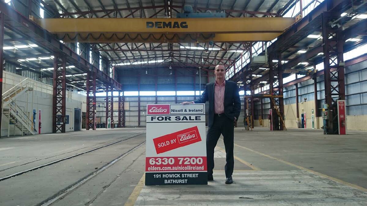 SOLD: David Nicoll, from Elders Nicoll and Ireland, has sold the former Downer EDI site.
