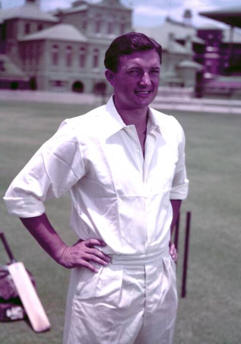 LEGEND: Former Australian Test cricket captain Richie Benaud, pictured here in December 1958, has died aged 84.