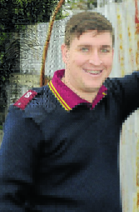 SURVIVOR: Lieutenant Aaron Reid, from the Bathurst Salvation Army branch, knows only too well how the Salvos can help those in need. Photo: CHRIS SEABROOK 052715csalvos1