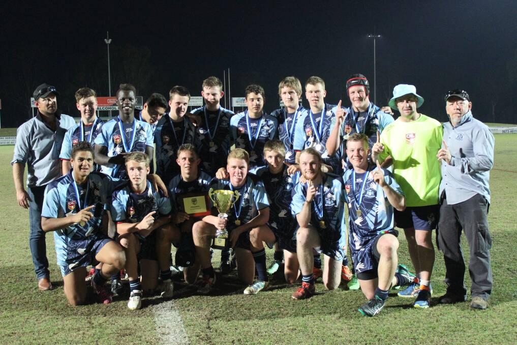 WINNERS: The Group 10 under 16s side won the Harmony Cup with a come from behind win over Samoa New South Wales in the final. The side’s five-eighth, Bathurst talent Adam Fearnley, was named player of the carnival. 101215under16s