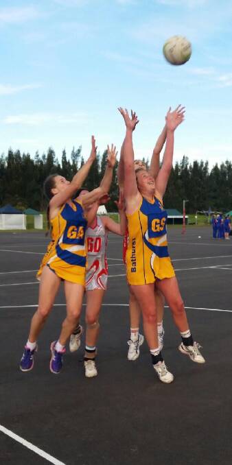 TOP EFFORT: The Bathurst under 21s netball side impressed by placing fourth in the championship division at the State Championships over the long weekend.                                                   060915netty2