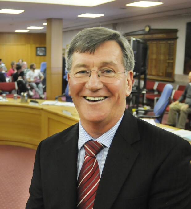 NO PARADE: Mayor Gary Rush said no parade is planned for Bathurst's bicentenary celebrations.