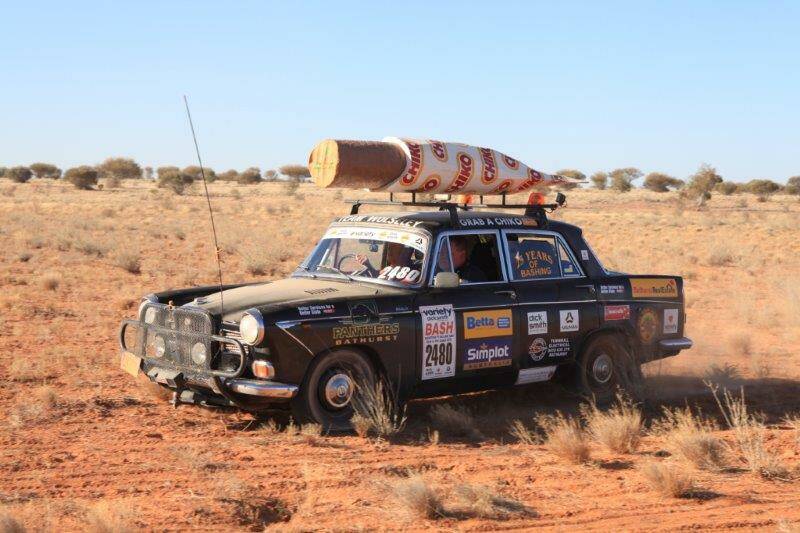 CHIKO CAR: Bathurst’s John Lindsell is gearing up to tackle his 26th Variety Club Bash in the Chiko Car that just keeps on keeping on. 