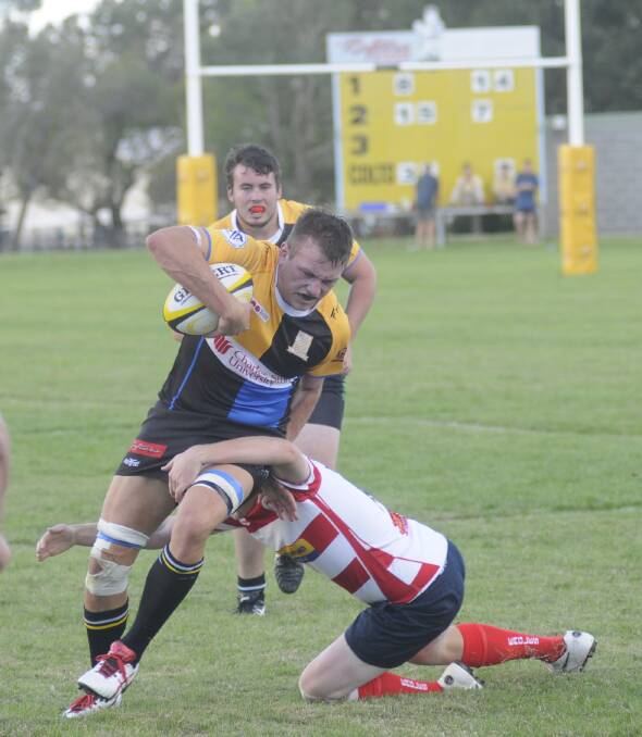 BIG CHANGES: CSU would potentially not play against Cowra under a revamped Central West Rugby Union structure as the competition’s board prepares to meet next week to discuss proposed changes. Photo: CHRIS SEABROOK 041115cowra1