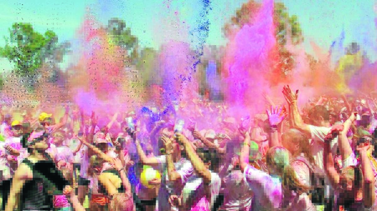 The Dye Hard Fun Run will take place at Lawson Park on Sunday.