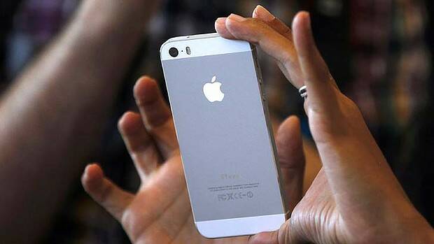 No 1: Apple announces it will release the iPhone 6 in September, which will will reportedly have a larger screen than the iPhone 5s (pictured). Photo: Reuters.