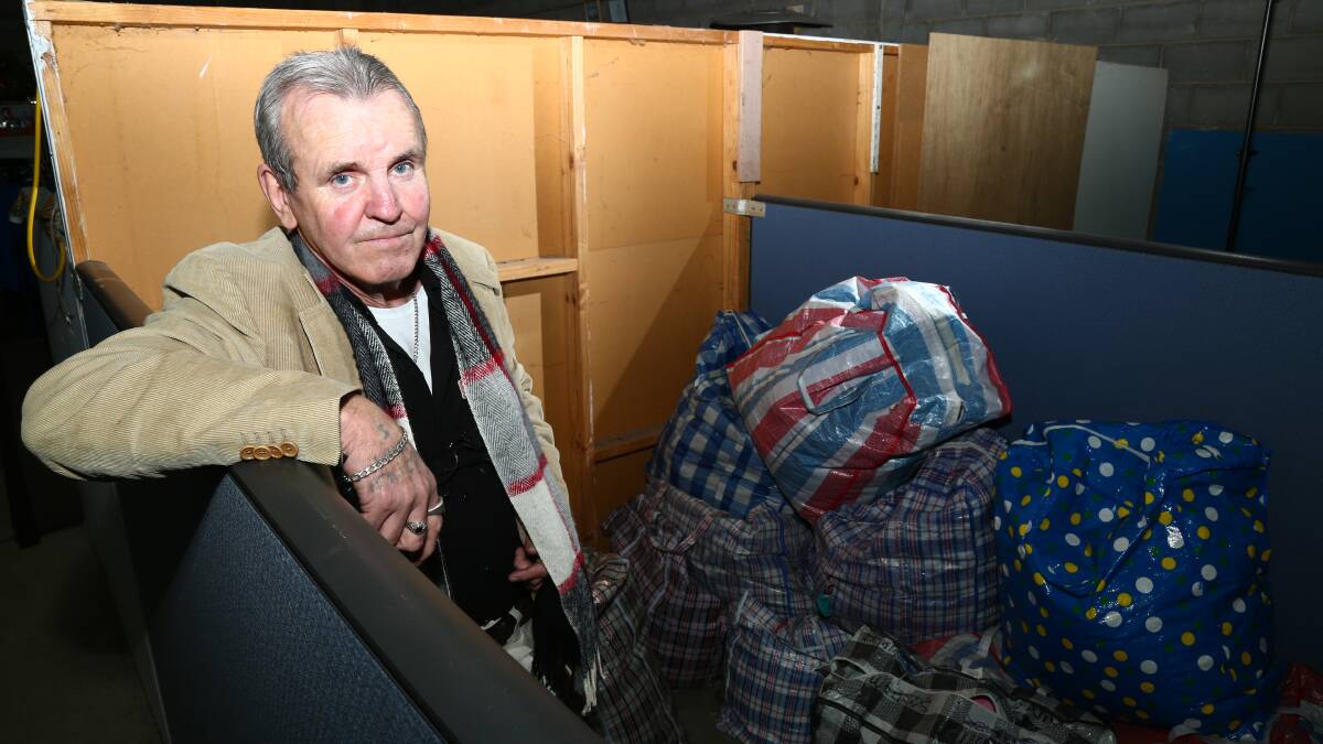 HELP WANTED: Salvation Army Family Store manager Steve Barrott hopes members of the public will extend their generosity to people struggling in Bathurst by donating unwanted winter items to one of the city’s many charity stores. Photo: PHIL BLATCH 070215pbsalvos2
