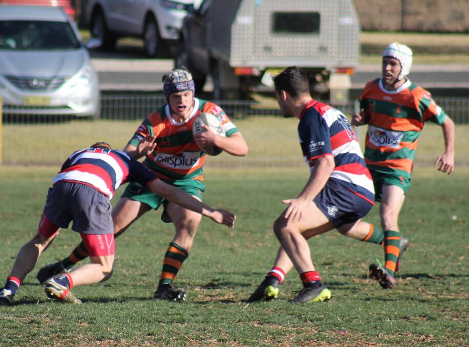The Mudgee Wombats put up a fight in the match, but couldn't hold out Orange City in the end.