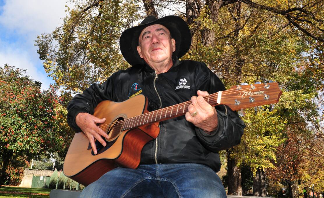 ON SONG: Bathurst's Kerry Hodge has two songs in the running for national lyricist of the year at the Capital Country Music Association National Songwriter Awards.