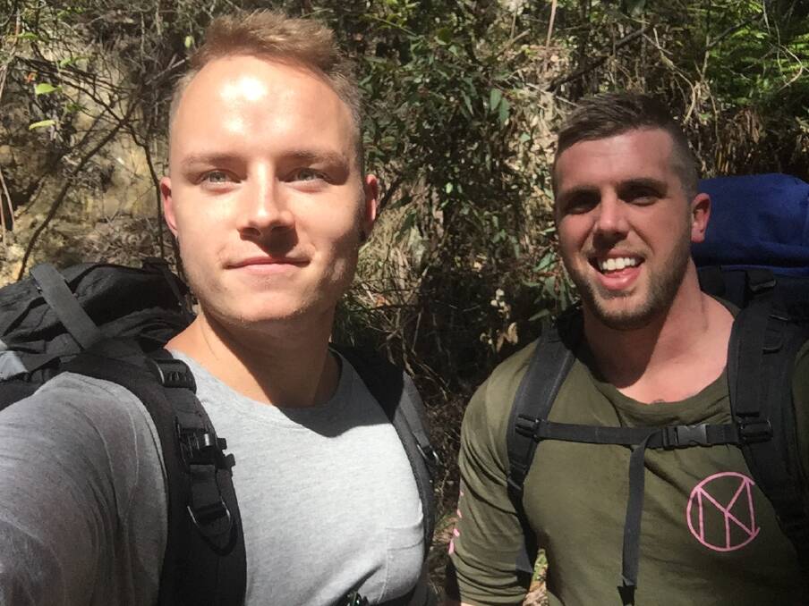 READY TO COMMIT: Lew Southern and his partner Dillon Shaw say they have every intention of getting married if the law is changed. Photo: SUPPLIED 101817shaw