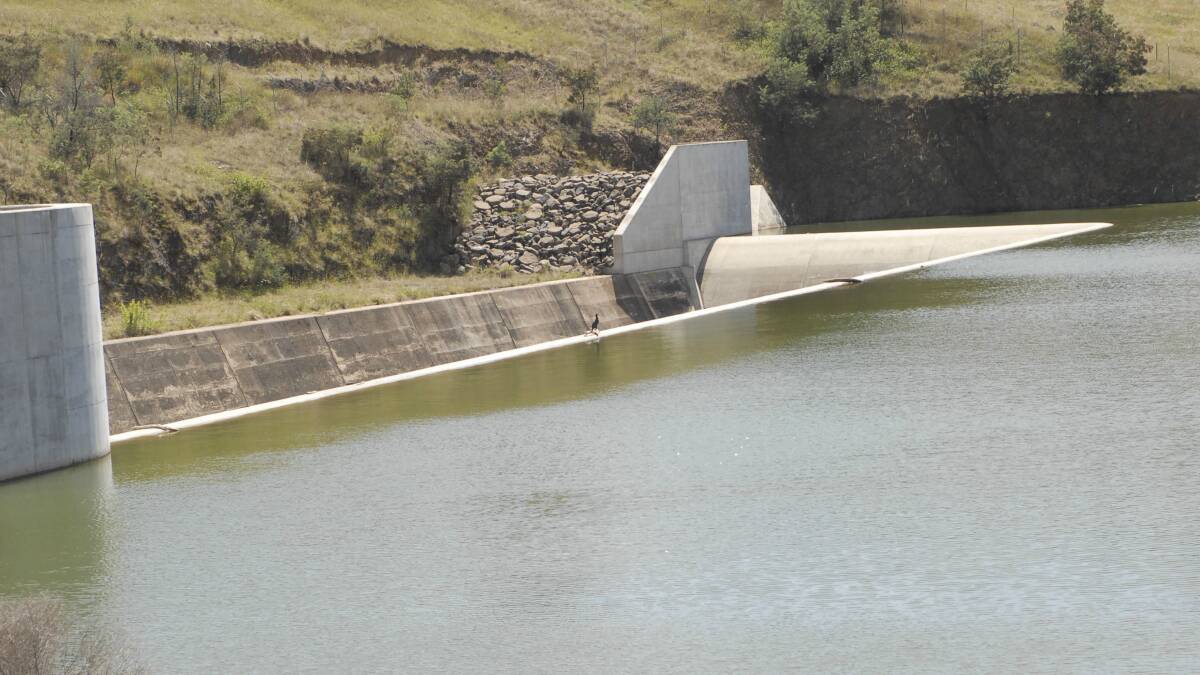 GOING DOWN: Chifley Dam's water level is dropping. Photo: FILE