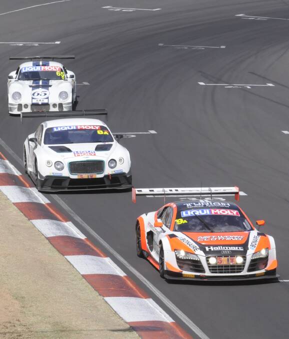 ACTION-PACKED: It may be less than a month until the Liqui-Moly Bathurst 12 Hour hits Mount Panorama, but camp sites are still available. Photo: CHRIS SEABROOK 020815c12hr26