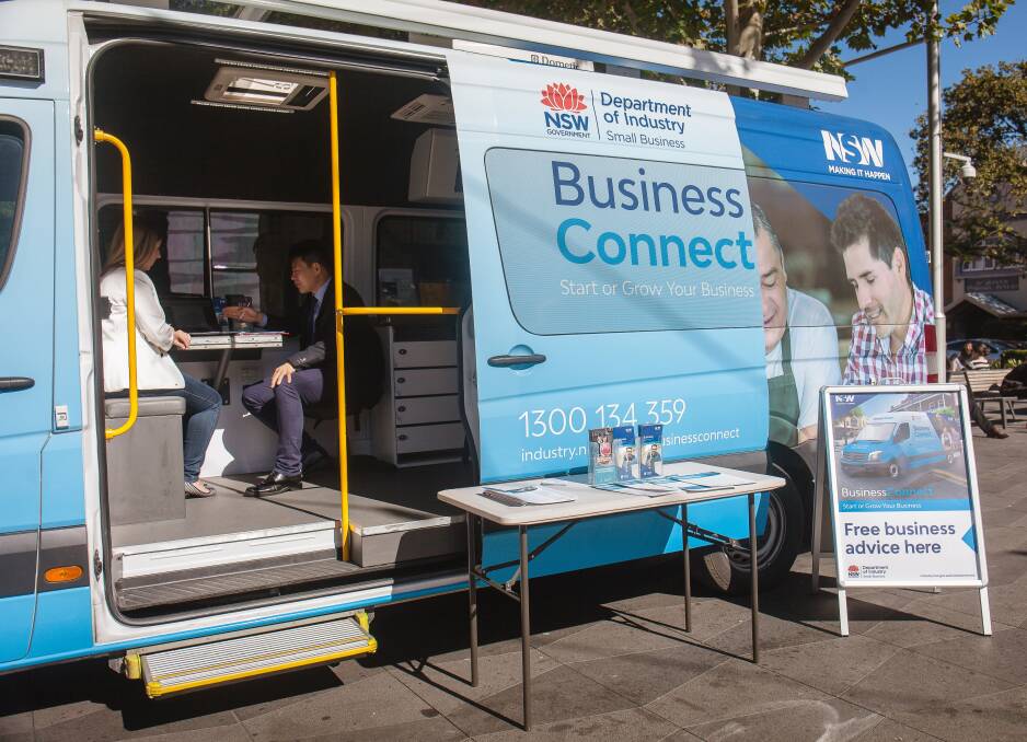 ADVICE HERE: The NSW Government's Business Bus will be in Bathurst on Wednesday. 102417bus