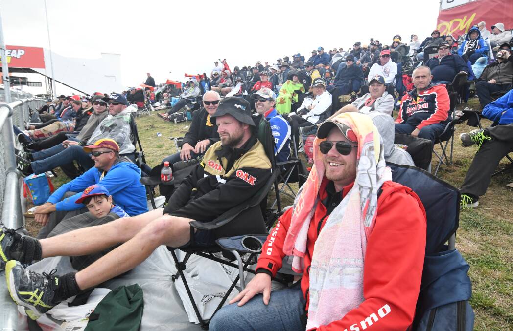 RESTRICTIONS APPLY: Alcohol limits apply at all Bathurst 1000 campgrounds across Mount Panorama during Race Week. Photo: CHRIS SEABROOK 100718cbx1000fans
