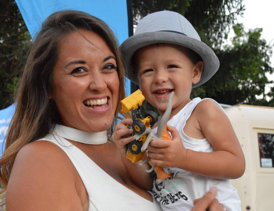 SPECIAL: The Parkes Elvis Festival has become a special event for Anita Bot and her 22-month-old son Braxton Bourke, who learnt to walk at last year's festival.