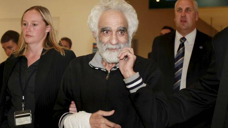 On the run … Giuseppe Di Cianni, pictured above after his extradition from Italy in 2011. Photo: Sasha Woolley