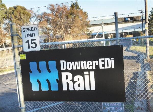 CAUGHT UP IN CONTROVERSY: Downer EDI Rail  is caught in the centre of an inquiry into workplace bullying, after one of it's apprentices took his own life last year. 062409cedi