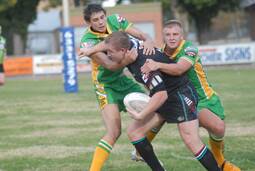 RUGBY LEAGUE By DALLAS REEVESWHILE jubilant Orange CYMS captain-coac