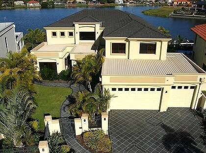 Matthew Clapham's Gold Coast mansion.