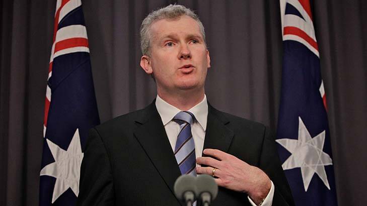 New Immigration Minister Tony Burke: "You need to be nimble and you need to be able to adjust your policy settings." Photo: Andrew Meares