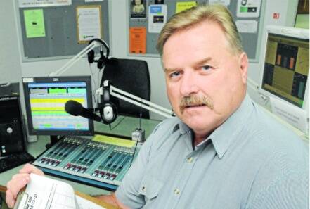 HOME-GROWN RADIO: 2MCE-FM station manager Ross Larsen says local radio should be about localism. Photo: CHRIS SEABROOK031111cfmross