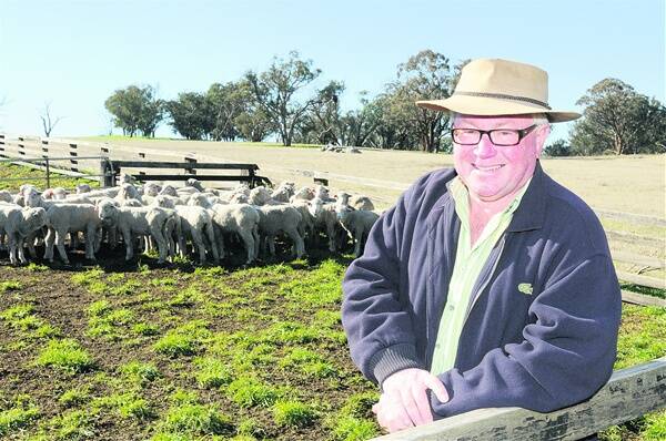 MAN ON THE LAND: Candidate for Calare Paul Blanch at his Georges Plains property. Photo: CHRIS SEABROOK  071810cpaulb4