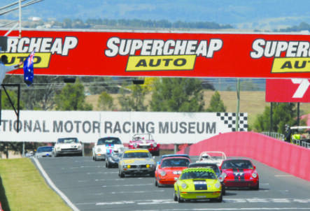 LAST LAP: The Festival of Sporting Cars will not be returning to Mount Panorama next Easter. The festival injects millions of dollars into the Bathurst economy. Photo: ZENIO LAPKA 040310zsports1