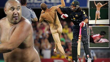 A motley collection of sport's most famous streakers.