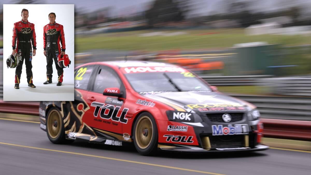 Holden Racing Team: James Courtney and Cameron McConville. Holden VE II Commodore.