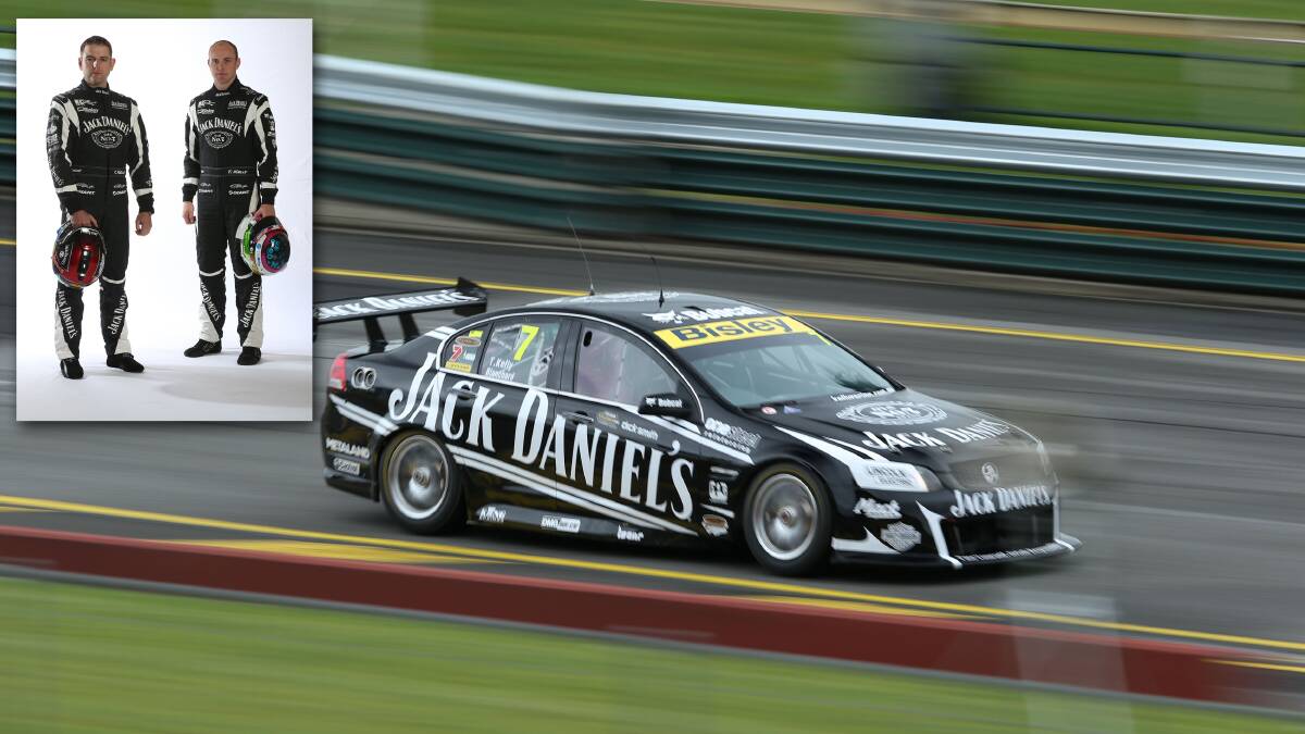 Jack Daniel’s Racing: Todd Kelly and Tim Blanchard. Holden VE II Commodore.