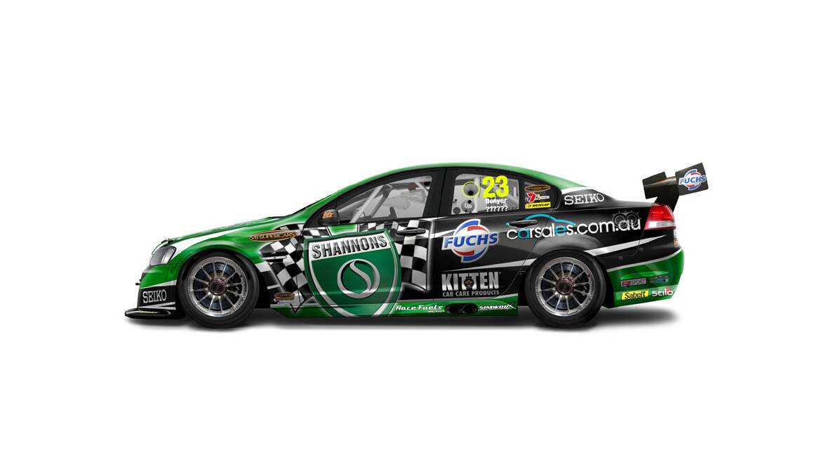 Shannons Racing: Jesse Dixon and Cameron Walters. Holden VE II Commodore.