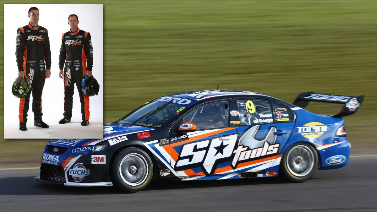 SP Tools Racing: Shane van Gisbergen and Luke Youlden. Ford FG Falcon.