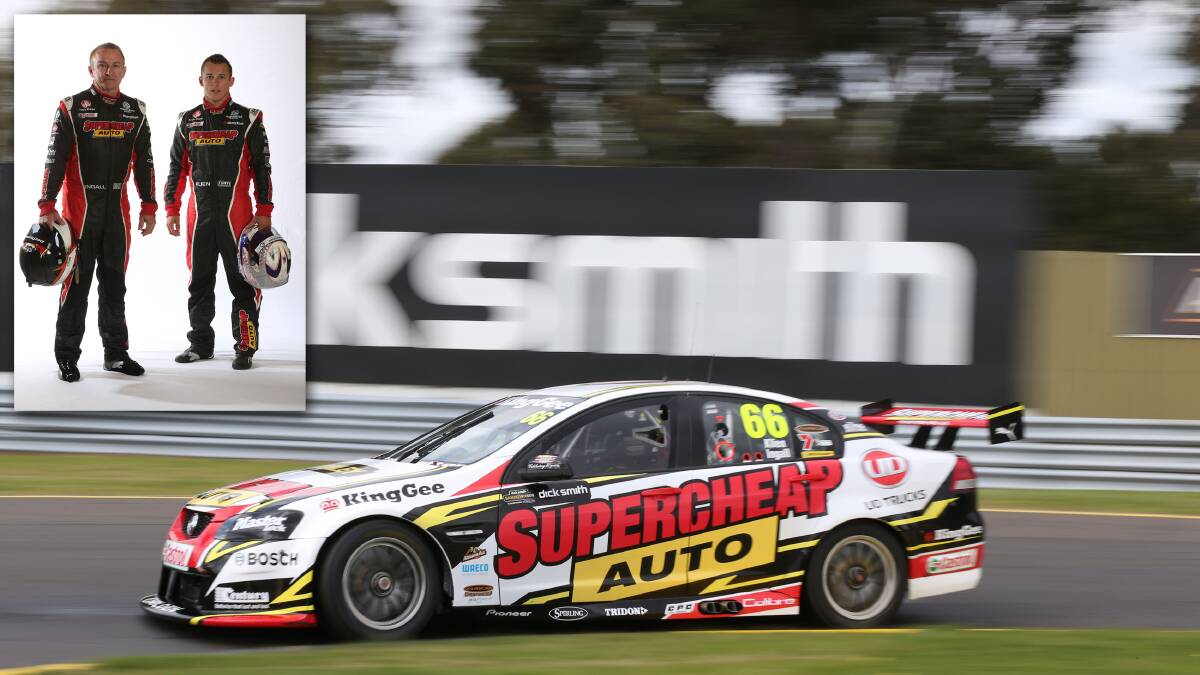 Supercheap Auto Racing: Russell Ingall and Christian Klien. Holden VE II Commodore.