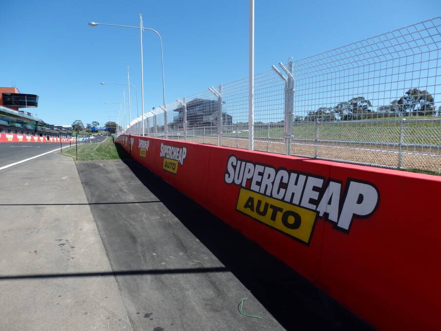 Getting ready for the 2013 Bathurst 1000 at Mount Panorama. 