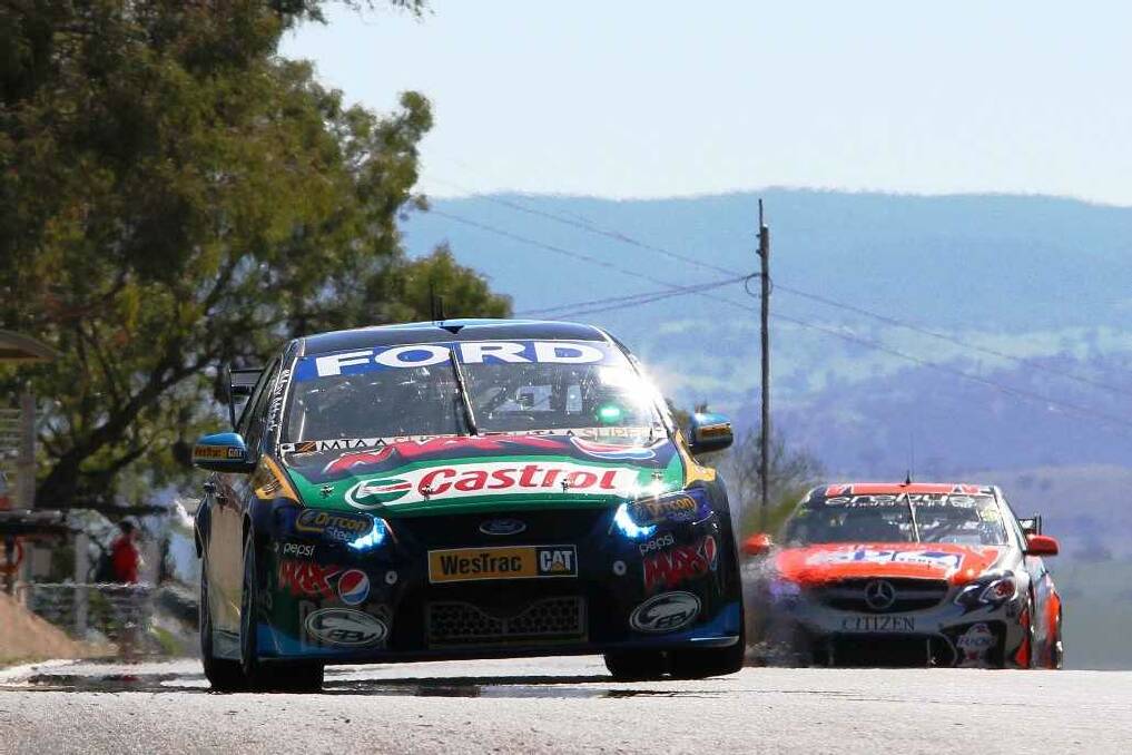 Day two on the track at the Bathurst 1000. Photo: David McCowen