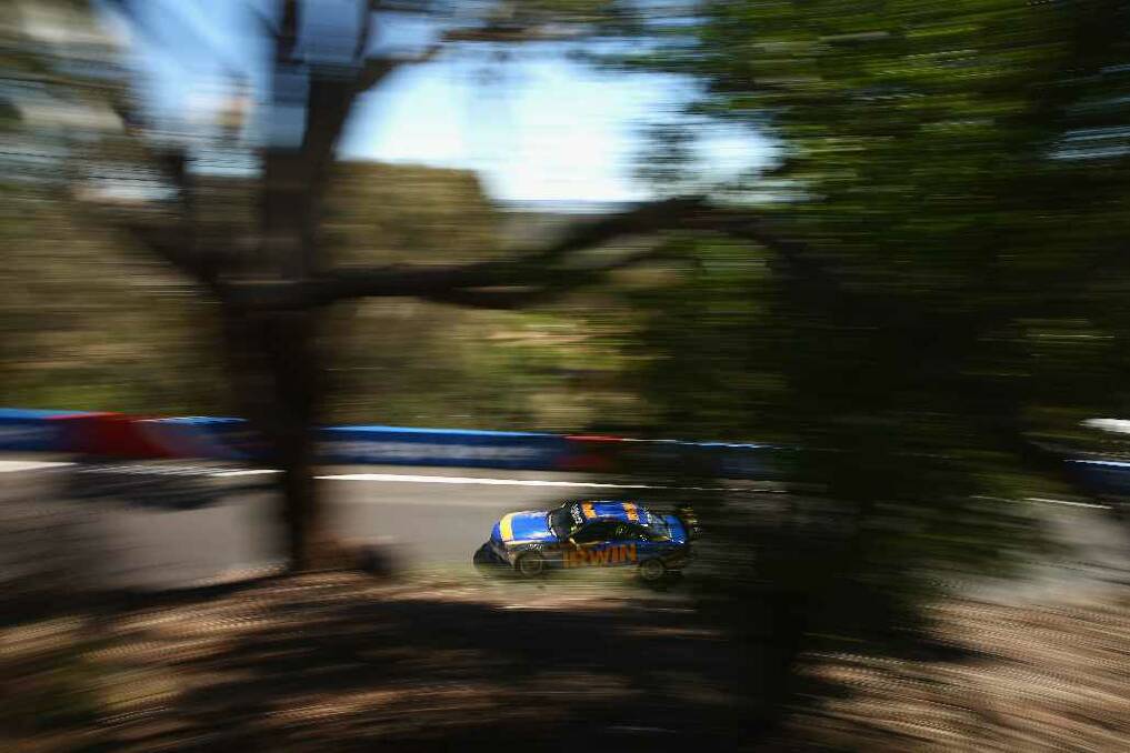 The V8s were on the track during two practice sessions in Bathurst on Friday, before the afternoon qualifying session. Photo: Robert Cianflone, Getty Images. 