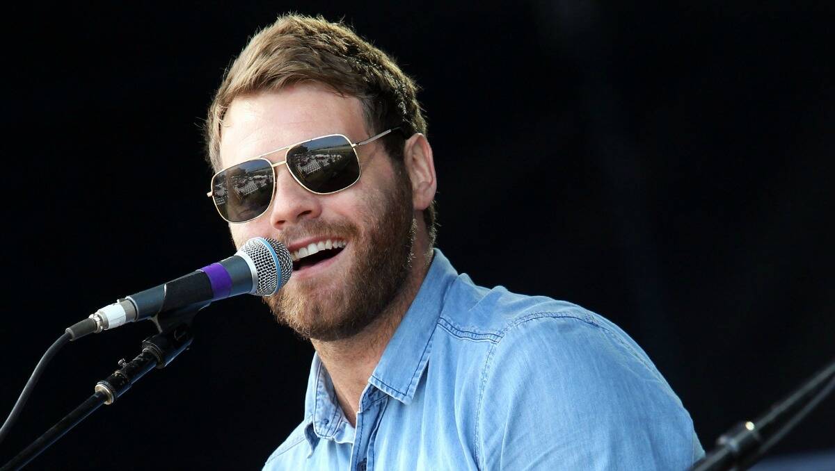 Irish singer-songwriter Brian McFadden is the guest artist on this year's Outback Christmas tour. 