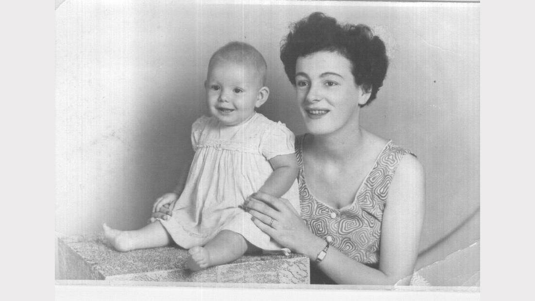 REMAINS IDENTIFIED: Judith with her daughter Frances. 