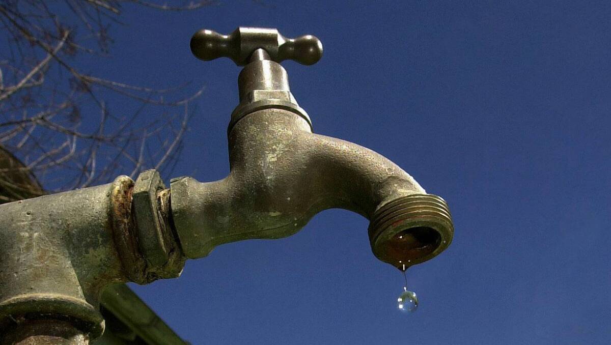 COSTLY: The recent dry spell has seen Bathurst residents forking out about $40,000 a day for water.