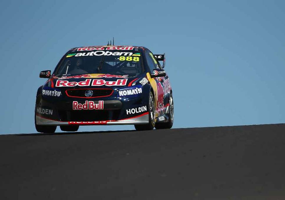 Thursday was day one on the track around Mount Panorama in Bathurst for the drivers and the cars ahead of the Bathurst 1000 on Sunday. Photo: Robert Cianflone, Getty Images. 