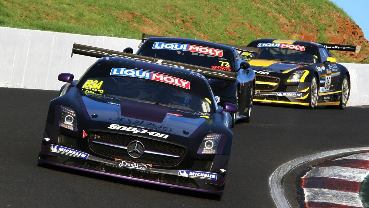 Images from the start of the 2013 Bathurst 12 Hour on Sunday. Photo: David McCowen. 