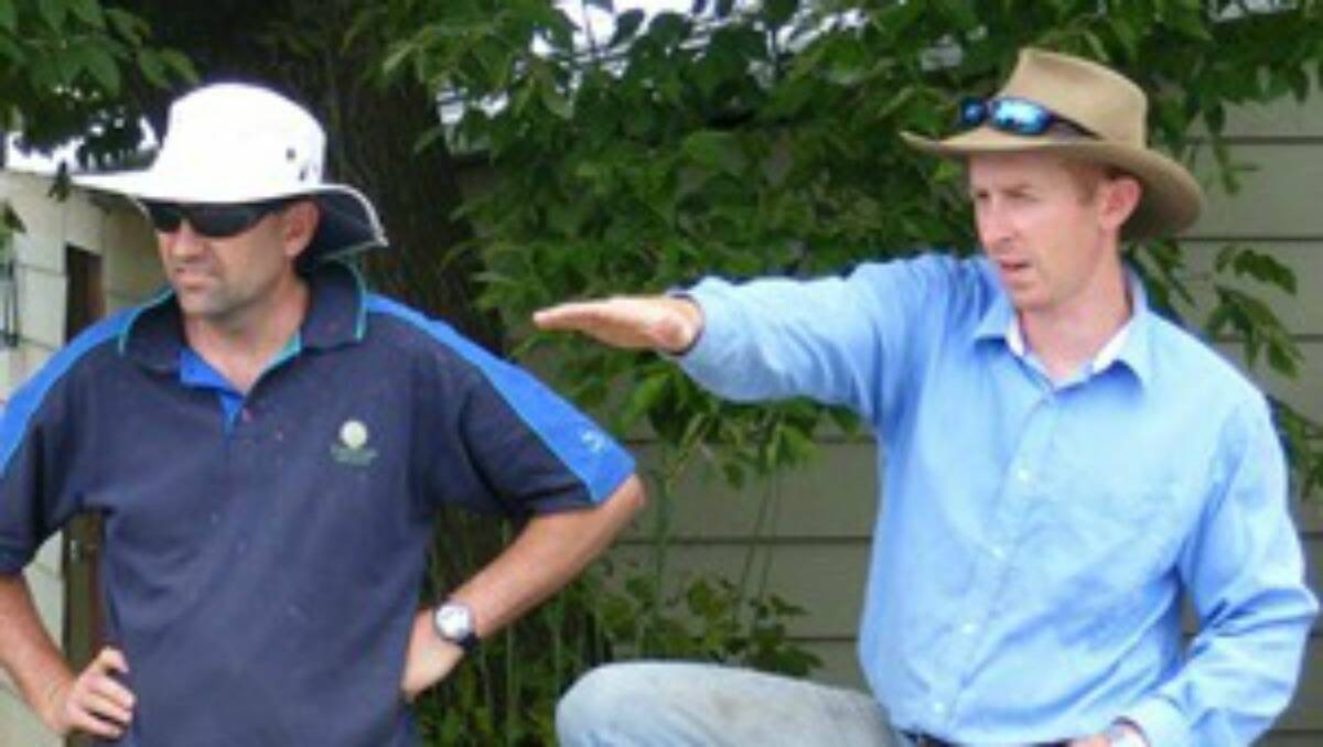 GREAT LOSS: Well-respected St Stanislaus’ College teacher Nathan Irwin (right)  was killed in a tragic accident on Saturday.	 052012Nathan