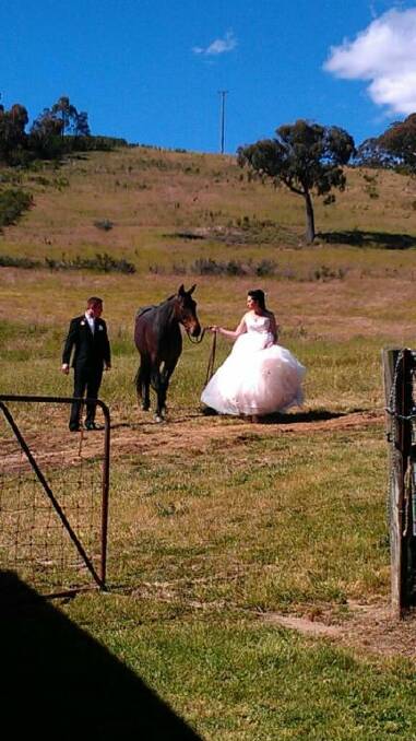 2013: Michael and Cassandra Gafa were married on November 15 at Homeview Farm, Rockley.