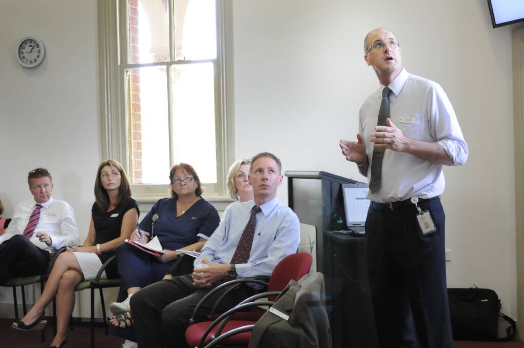 DECEMBER: Councillors, Bathurst Health Service management and staff and union members were among those who attended a Health Leaders Forum to discuss the future of health services in Bathurst.