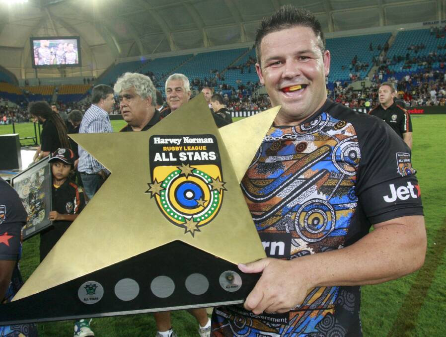 STAYING PUT: There have been rumours about the future of the indigenous All Stars game in the lead up to tonight’s game but the likes of Bathurst player George Rose and a host of big names are unlikely to let that happen. 	080510Rose.G