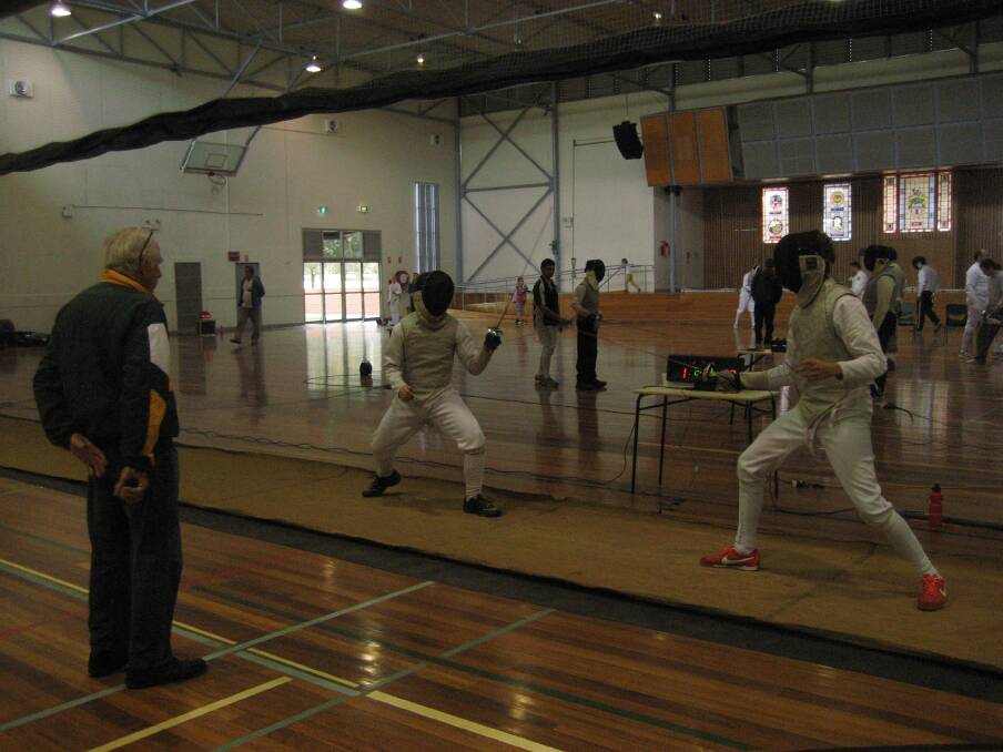 BIG TURN OUT: The CSU Fencing Club played host to the Central West Regional Championships on the weekend where the Penrith Academy of Fencing took some of the major spoils.	080713fencing